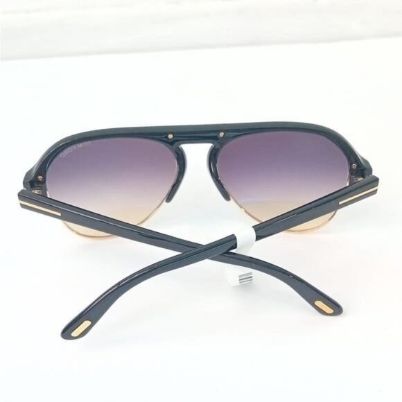 TOM FORD Marshall FT0929 01B This aviator Tom Ford sunglass - Picture 7 of 11